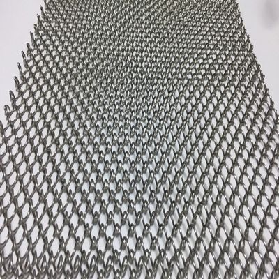 Décoration intérieure 80% de draperies en bobine métallique en zone ouverte avec une longueur personnalisée et une hauteur de fil de 9 mm Certification ISO9001