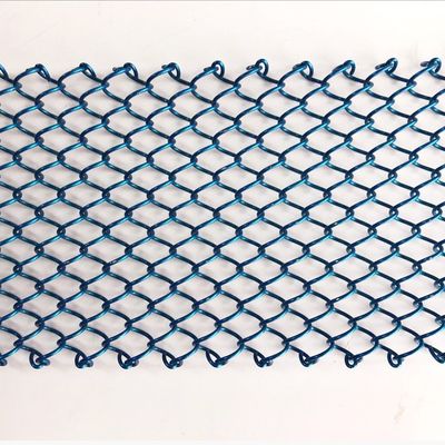 Réseau de maillage personnalisé fond de décoration de la chaîne galvanisée clôture de jardin de sécurité clôture en tissu rouleau poste