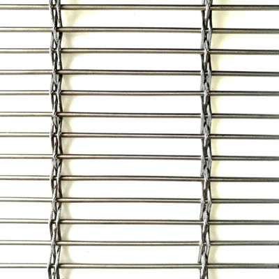 Panneaux de façade métalliques revêtement de mur extérieur Façade en maille métallique flexible Panneaux de façade en maille métallique Rideau en maille architecturale
