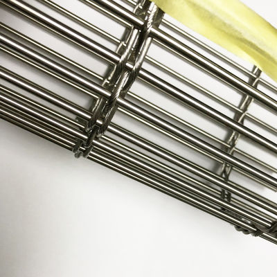 Résistant à la corrosion Architectural Woven Wire Mesh en acier inoxydable Lourd 1,2 kg