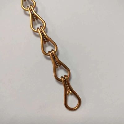 Rideau à écran de mouche à chaîne en aluminium personnalisé pour une installation facile et une ventilation excellente