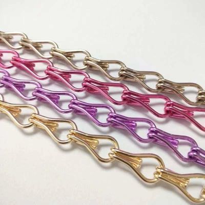 Rideau à écran de mouche à chaîne en aluminium personnalisé pour une installation facile et une ventilation excellente