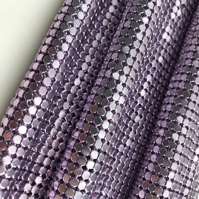 Tissu en aluminium souple à mailles de séquence Tissu pour la table Tissu pour les rideaux de mailles de chaîne