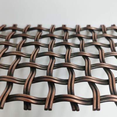 Architecture Antique laiton filet de fil tissé à l'envers Tissue néerlandaise 52% surface ouverte Pour le plafond