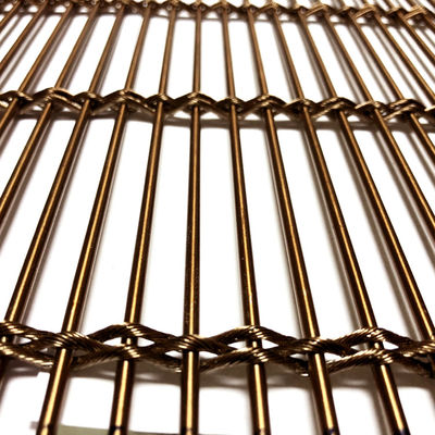 Maillage de fil tissé architectural moderne pour les applications décoratives et de sécurité
