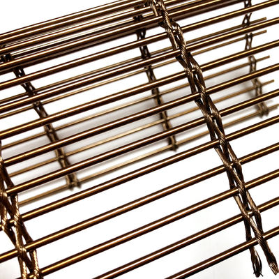Maillage de fil tissé architectural moderne pour les applications décoratives et de sécurité