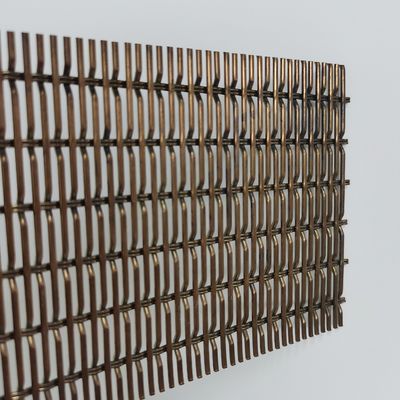 Maillage de tissu de fil d'aluminium anodisé pour clôture