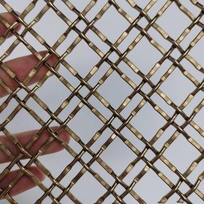 Maillage métallique métallique en treillis métalliques en tant que garde-corps peut être utilisé comme sécurité intérieure et extérieure