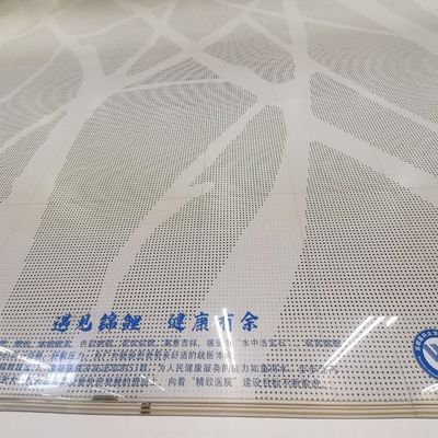 Réseau de perçage de treillis métalliques tissés architecturaux haut de gamme pour mur