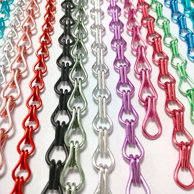 Écrans anti-mouches en chaîne d'aluminium polyvalents et durables