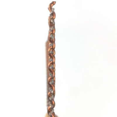 Panneaux de grille à trous carrés décoratifs en argent poli pour projets résidentiels écologiques