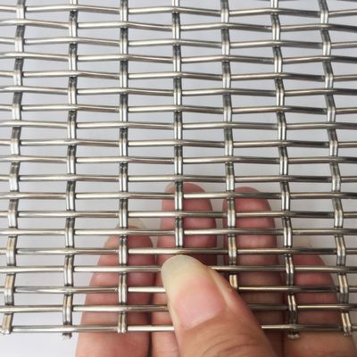 Maillage métallique décoratif en acier inoxydable personnalisé pour revêtement de surface dure créatif décoratif