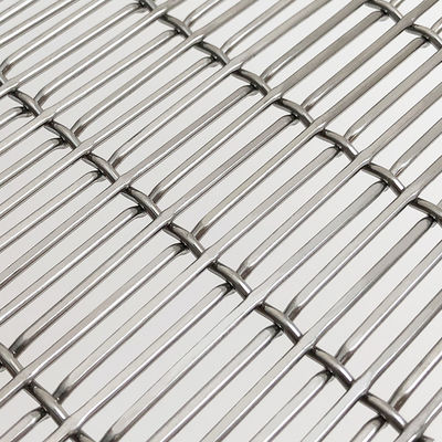 Maillage architectural en acier inoxydable pour façade et maillage métallique