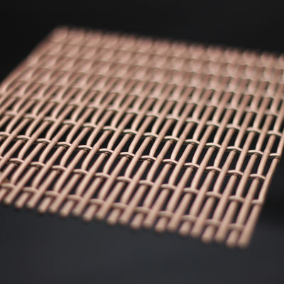 Grilles en treillis métalliques décoratifs de 3 mm d'épaisseur avec forme de trou carré