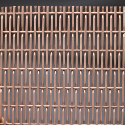 Grilles en treillis métalliques décoratifs de 3 mm d'épaisseur avec forme de trou carré
