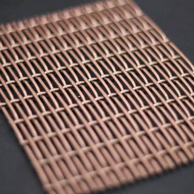 Grilles en treillis métalliques décoratifs de 3 mm d'épaisseur avec forme de trou carré