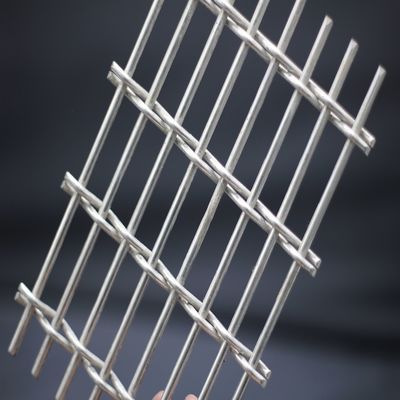 Grilles de treillis métalliques personnalisables de 15 mm en couleurs argentées dorées noires