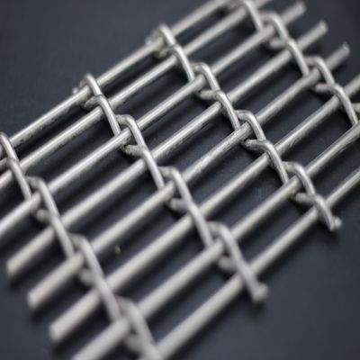 Grilles de treillis métalliques personnalisables de 15 mm en couleurs argentées dorées noires