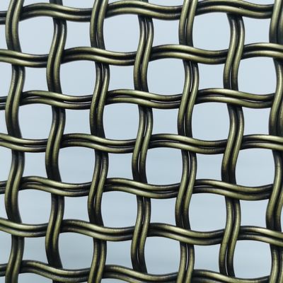 Grilles de fil d'armoire décoratives personnalisables 52% de surface ouverte