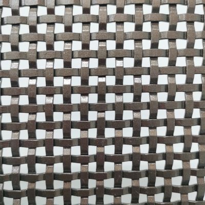 Grilles décoratives en treillis métalliques en acier inoxydable pour l' architecture