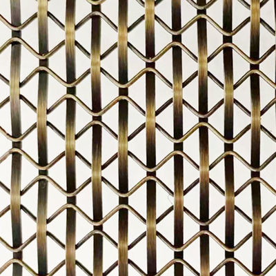 Grilles de fil métallique décoratif pliant avec maille étroitement tissée