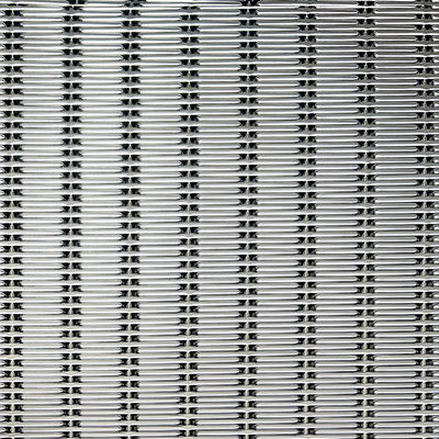 Grilles de treillis métalliques décoratifs en acier inoxydable de 4 m de largeur maximale avec grille poli