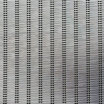 Grilles de treillis métalliques décoratifs en acier inoxydable de 4 m de largeur maximale avec grille poli