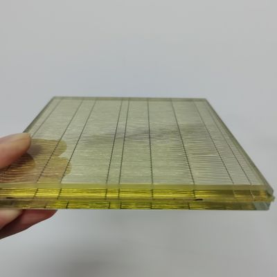 Maillage tissé sur mesure pour la production de verre stratifié décoratif