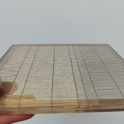 Résistance à la traction élevée Résistance à la traction décorative Mesh de fil de verre stratifié Résistance au feu A1