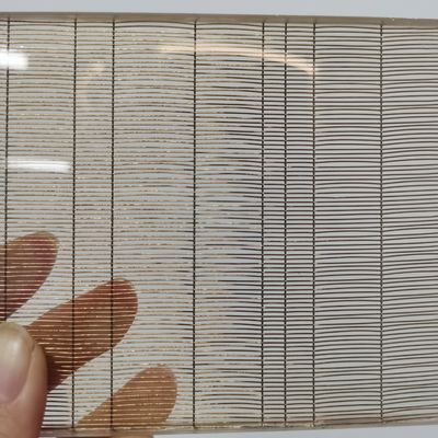 Résistance à la traction élevée Résistance à la traction décorative Mesh de fil de verre stratifié Résistance au feu A1