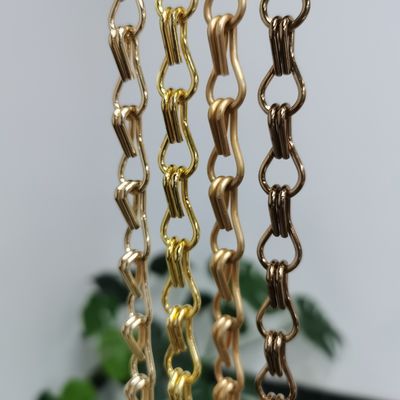 15.7 mm x 8.85 mm Taille Rideaux métalliques avec motif personnalisé en aluminium