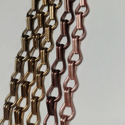 15.7 mm x 8.85 mm Taille Rideaux métalliques avec motif personnalisé en aluminium