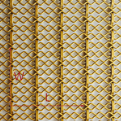 Maillage de fil d'architecture pour panneaux de plafond et luminaires