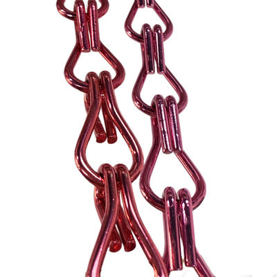 Rideau de chaîne en aluminium haute performance personnalisable 24 mm