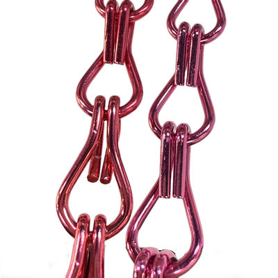 Rideau de chaîne en aluminium haute performance personnalisable 24 mm