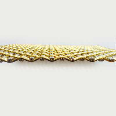 Façades extérieures filetage de fil de fer décoratif pour les armoires en acier inoxydable durable