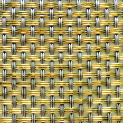 Façades extérieures filetage de fil de fer décoratif pour les armoires en acier inoxydable durable