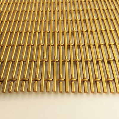 Panneaux muraux en treillis métallique en aluminium