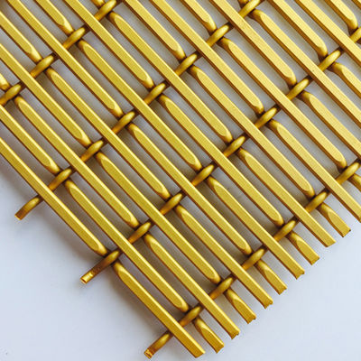 Panneaux muraux en treillis métallique en aluminium