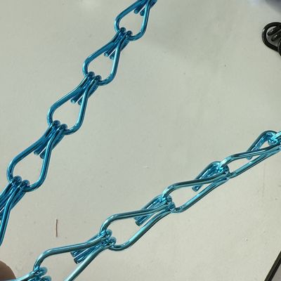 Écran à mouche en aluminium à chaîne de haute durabilité avec bonne ventilation