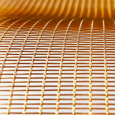Maillage métallique en acier inoxydable pour les panneaux de verre stratifiés décoratifs de sécurité