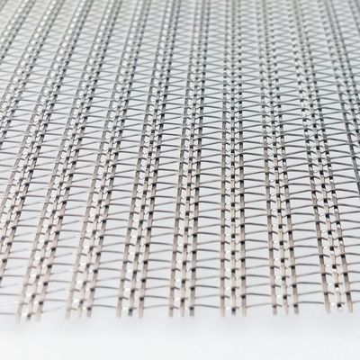 Maillage en acier inoxydable laminé en verre architectural tissé pour les séparateurs d'espace modernes et les revêtements muraux