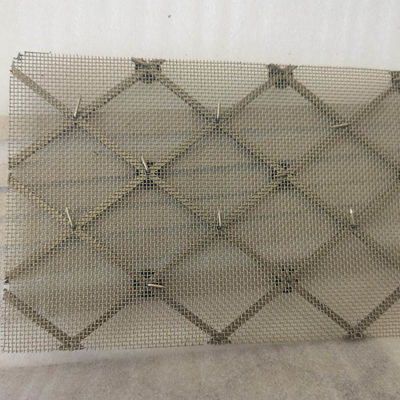 3.15 mm de diamètre de trame décorative avec traitement de surface personnalisé