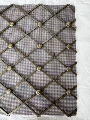 0.6m-2.4m Largeur grilles en treillis métalliques décoratifs pour porte d'armoire