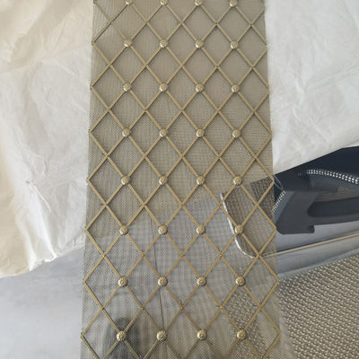 3.15 mm de diamètre de trame décorative avec traitement de surface personnalisé