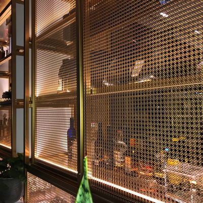 3.15 mm de diamètre de distorsion grilles de fil de verre décoratif haute résistance encrées pour les armoires