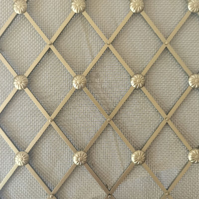 3.15 mm de diamètre de trame décorative avec traitement de surface personnalisé