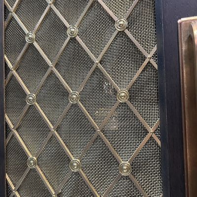 Zone d'ouverture 49% grille de treillis métalliques tissés en acier inoxydable pour la décoration d'armoires