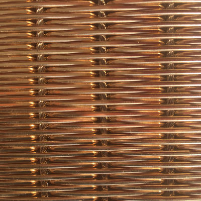 Résistant à la corrosion Ronde décorative filet de fil tissé Belle décoration durable