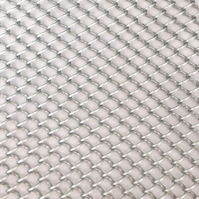 Projet d'amélioration du maillage de tissu décoratif carré avec tissage simple